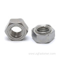 Stainless steel hexagon welded nut